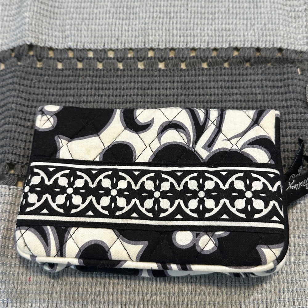 Vera Bradley Black and White Patterned Wallet